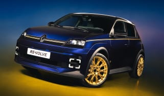 Renault 5 Bleu d’Or - front